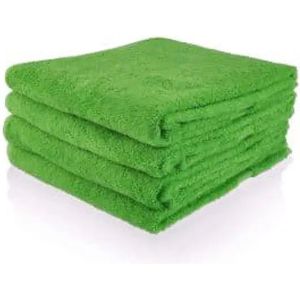 Handdoek|70x140 cm| met naam geborduurd| Groen
