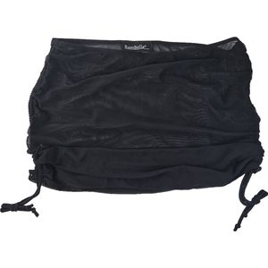 BamBella® - Sexy Rok - Sexy Erotische rokje - Onesize - Doorzichtig cropped doorschijnend stretch zwart