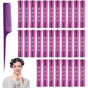 Prachtige Krullen zonder Schade aan uw Haar - Haarrollers Set Diameter 19 mm