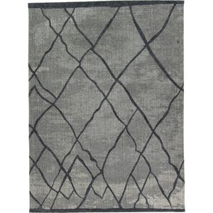Vloerkleed Brinker Carpets Rabat Silver Grey - maat 170 x 230 cm