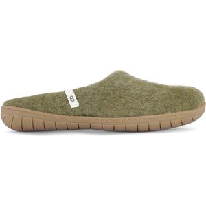 Egos Copenhagen | Dames | Pantoffels | Slipper Moss Green Rubber Sole | Maat 41