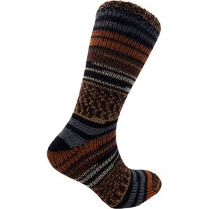 The Sockmaker sokken heren 41-46 - 1-pack Knitted - duurzaam - Merino - Grey