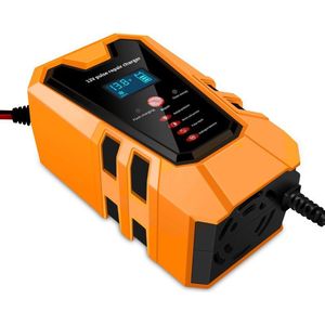 TKMARS Acculader - 12V 2/6A - Reparatiemodus - Druppellader - Accu Lader voor Auto / Motor / Scooter / Boot / Camper