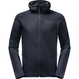 Jack Wolfskin Baiselberg Hooded Fz M - Night blue - Outdoor Kleding - Fleeces en Truien - Fleece