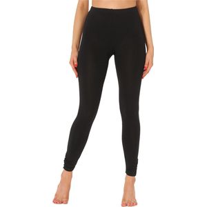 Merry Style Dames Leggings - Sport - Vrijetijdsbroek - Lang - Viscose - MS-MS10-345-LE - Zwart - S