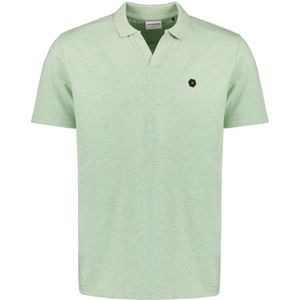 NO-EXCESS Polo - Mint - Katoen/Polyester - Regular Fit