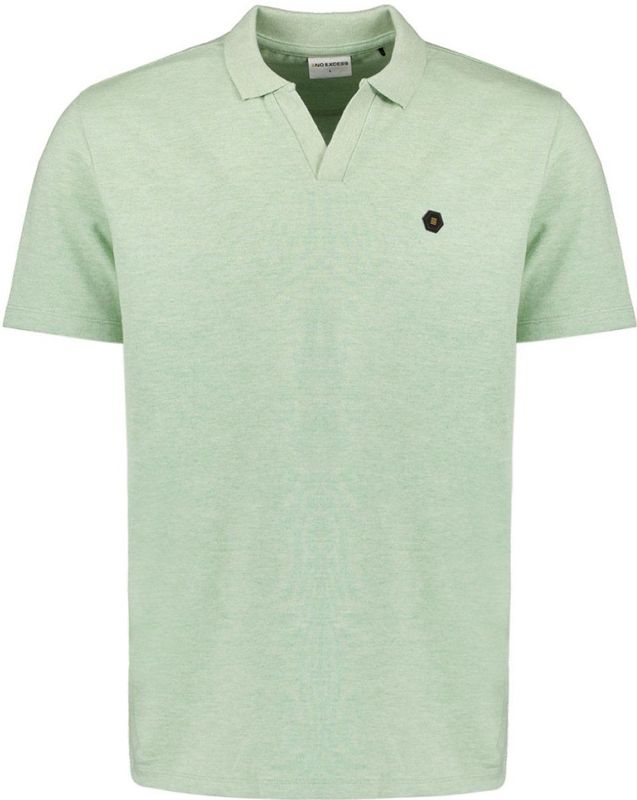NO-EXCESS Polo - Mint - Katoen/Polyester - Regular Fit