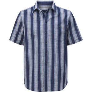 Babista - BELLANZA - Overhemd - Blauw - Korte Mouwen