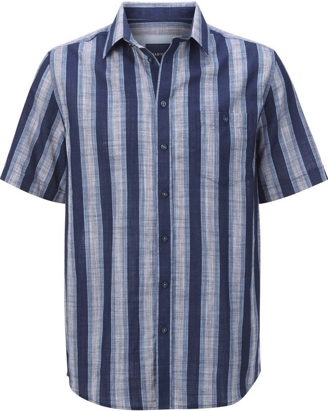 Babista - BELLANZA - Overhemd - Blauw - Korte Mouwen