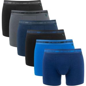 JBS heren 6P bamboe boxers multi
