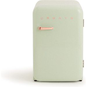 CREATE RETRO FRIDGE 107L ROSE GOLD - Koelkast - 5 Planken - Groen