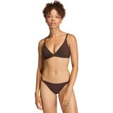 adidas Sportswear Iconisea Ribbed Padded Triangle Bikinitopje - Dames - Bruin