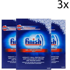 Finish Salt 4kg - 3 Stuks - Voordeelverpakking