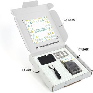 THNX 3-in-1 combinatie cadeau THNX - Vaderdag brievenbus cadeau - Multitool - Drop - Zaklamp