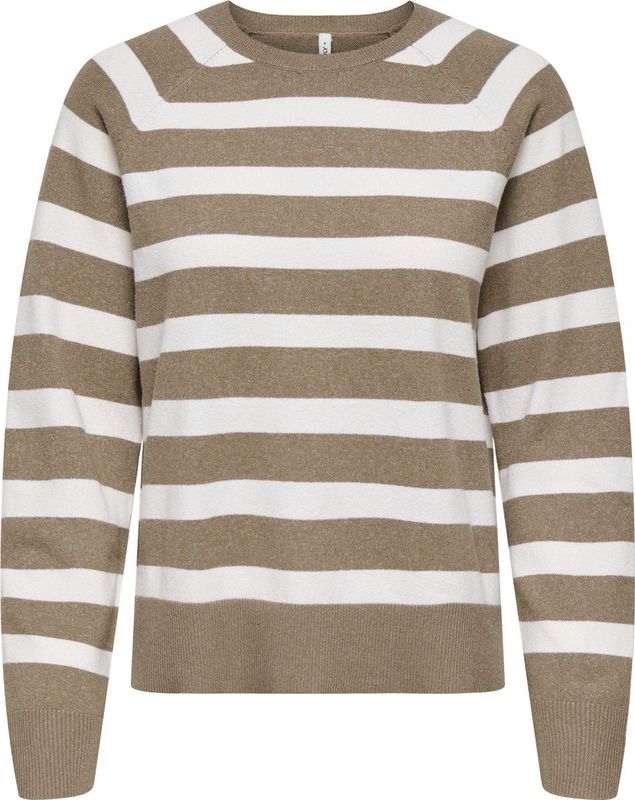 ONLY - ONLAMA LIFE LS RAGLAN O-NECK CC KNT - Dames - Gebreide truien