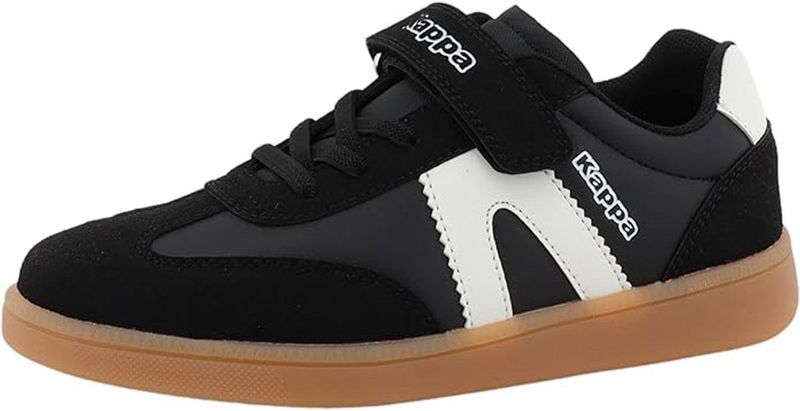 Kappa Indoor Kinder Sneaker Schoenen 95K0453002 Black-White