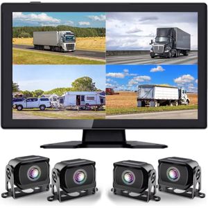 ZenXstore Voertuig gemonteerde alles-in-één machine met intelligente panoramische bewakingscamera en scherm ultime geschikt voor kampeerwagens, trucks, klepwagens en nog meer grote wagens