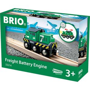BRIO Locomotief voor goederentrein op batterijen - 33214 - Treinbaanonderdeel