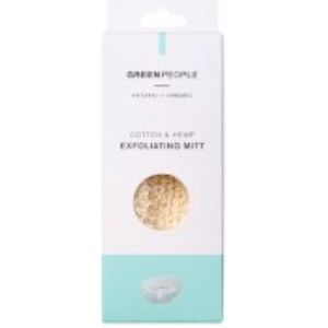 Green People - Exfoliërende Badhandschoen - 50 gram - Scrubhandschoen