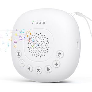 Witte ruismachine voor baby's en volwassenen - Draagbare slaap- en ontspanningsgeluiden