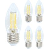 Bemko Premium LED Lamp E27 - vervangt 50W (6W) - 700lm - 2700K Warm Wit - 230V - 5 stuks