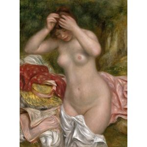 Legpuzzel - 2000 stukjes - Auguste Renoir: Bather Arranging Her Hair, 1893 - Grafika