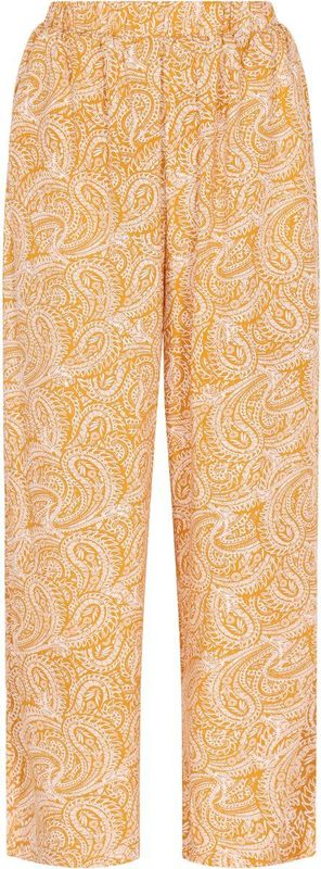 usha - FESTIVAL - Blouse - Donkergeel/Wit