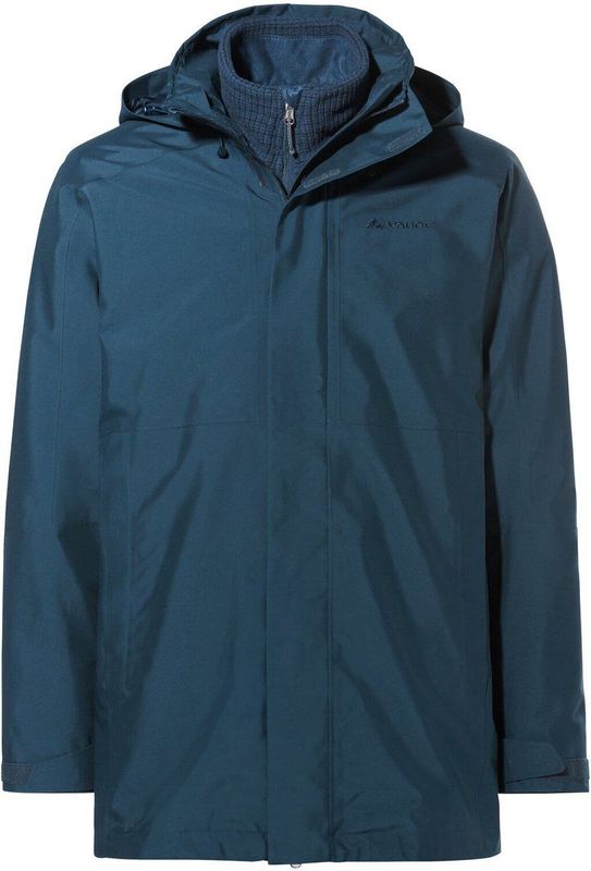 VAUDE - Idris 3in1 Parka IV - Hardshell Jas - Waterdicht - Heren - Met Kap