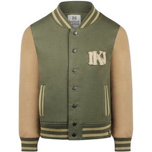 Koko Noko - Jongens Vest - Army Green - Varsity Jas