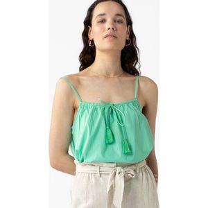 Sissy-Boy - Lichtgroene top met kwastje