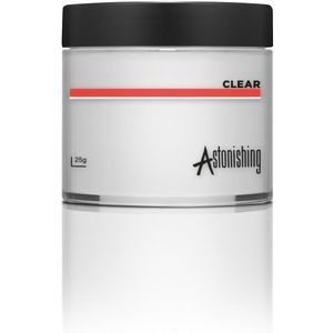 Astonishing - Acrylic Powder - Helder - 25 gram - Kunstnagels