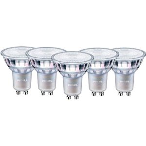 Philips LED Spot GU10 - 4.6W (50W) - Warm Wit Licht - Niet Dimbaar - 18 stuks