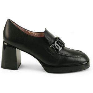 Hispanitas - HI233022 - Leren Schoenen - Bruin - Loafers - Hoogte 7 cm