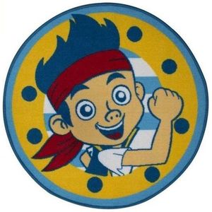 Disney - Jake en de Nooitgedachtland Piraten - Jake Neverland - Vloerkleed - Tapijt - Karpet - Piraten - Kinderkamer