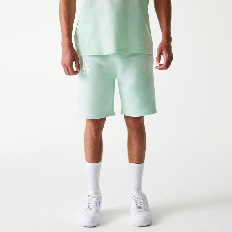 New Era Mlb La Dodgers Le Korte Broek Groen L Man