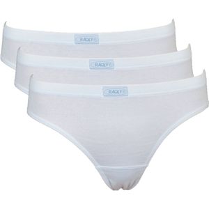 3-pack Racky dames heupslip ( Highleg mini ) Wit - maat XXL
