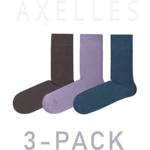 2-PAAR Sokken klassiek gekleurd Multipack Heren Maat 44/45