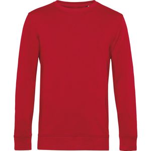 Organic Inspire Crew Neck Sweater B&C Collectie Rood maat M