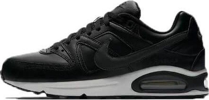 Nike Air Max Command Leather Sneakers Heren - Black/Anthracite-Neutral Grey