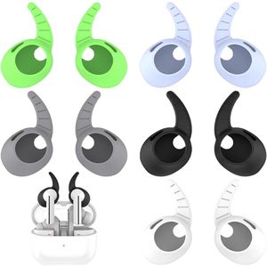 Allecto Plus - Oorbeugelafdekkingen compatibel met Galaxy Buds 3 - Siliconen oordopjes - Anti-slip - Oorbeugel - Stofbescherming - Bluetooth hoofdtelefoon