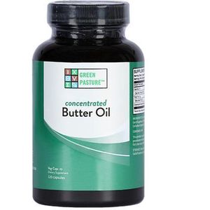 Green Pasture X-Factor Concentrated Butter Oil - 120 capsules