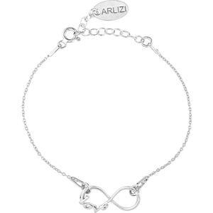 ARLIZI 1047 Armband Infinity Symbool - Dames - 925 Sterling Zilver - 18 cm