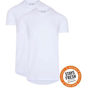 RJ Bodywear Everyday Roermond T-shirt (2-pack) - heren T-shirt - wit - Maat: XL