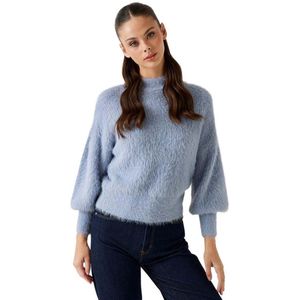 Guess - Keyla - Gebreide Trui - Pluizig - Opstaande Kraag - Lange Mouwen