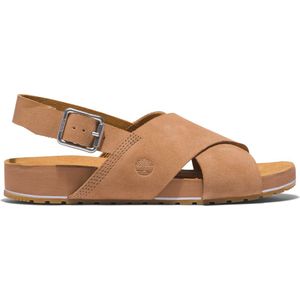 Timberland Malibu Waves Basic X Strap Dames Sandalen - Indian Tan Maat - 41