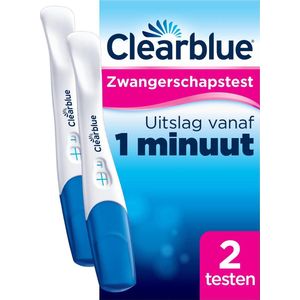 Clearblue zwangerschapstest - Snelle detectie - 2 zelftesten