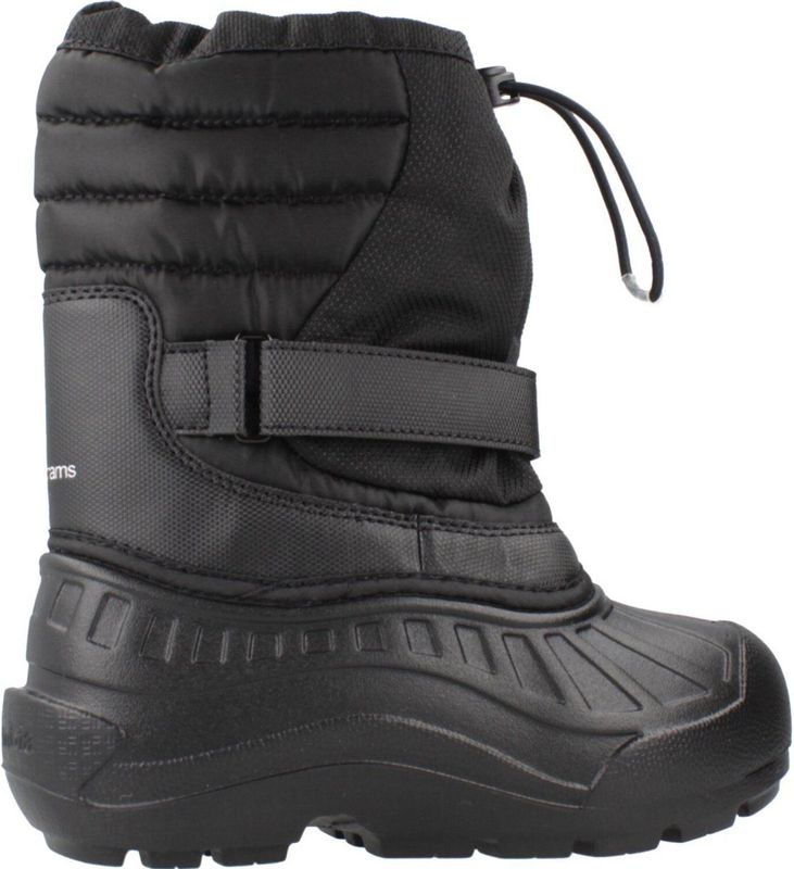 Columbia Powderbug Snowlite Wandellaarzen voor kinderen, uniseks, zwart, wit, 33 EU