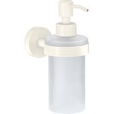 tesa MOON WHITE 40575-00000-00 Zeepdispenser 200 ml Wit (mat), Glas gesatineerd