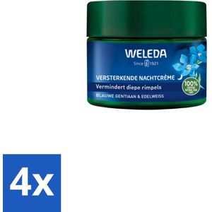 WELEDA - Nachtcrème - Blauwe Gentiaan & Edelweiss - 40 ml - Versterkend - Biologische Cosmetica