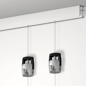 Artiteq - Newly Schilderijrail R10 - Complete Ophangrail Set 6 Meter - Zonder Boren - Schilderijen & Wanddecoratie Ophangen - Inclusief Haken & Draden - Wit Overschilderbaar